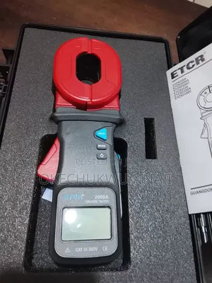 Digital Clamp Ground Earth Resistance Meter Tester 500Ω