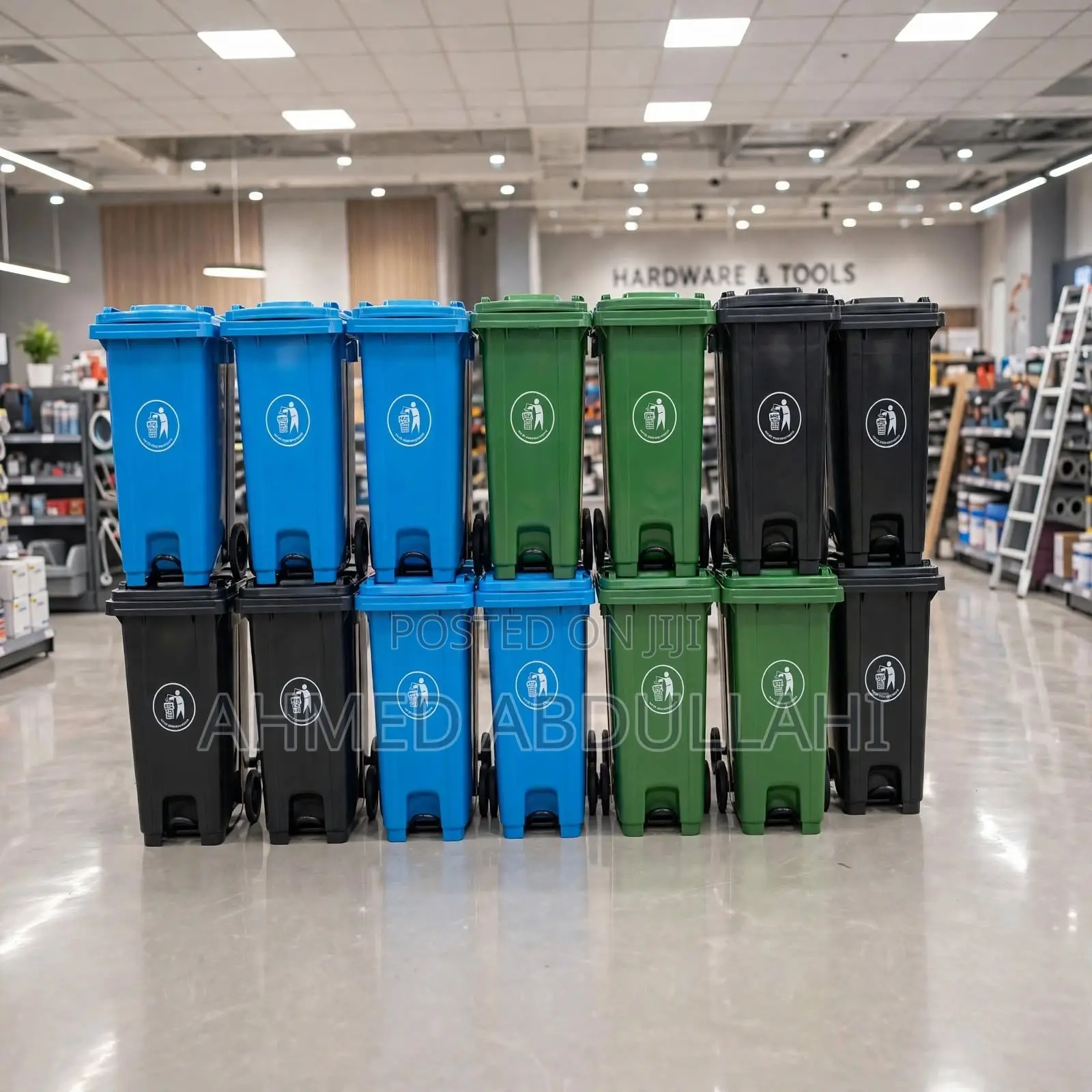 120 Liter Imported Pedal Waste Bin