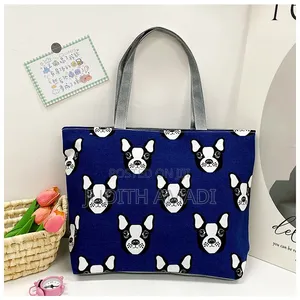 Cartoon Canvas Tote - Shopping / School Bag | PH