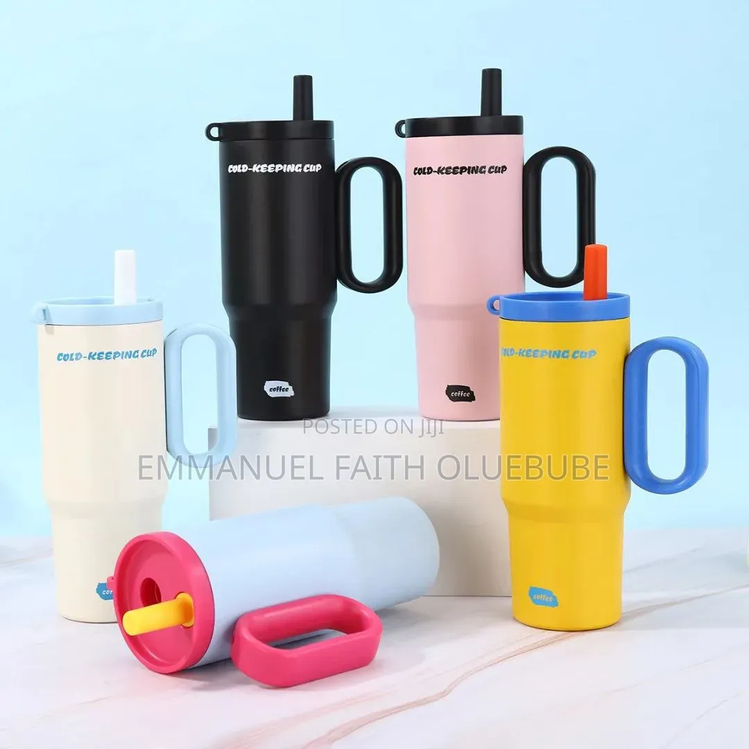 Thermos Straw Cup