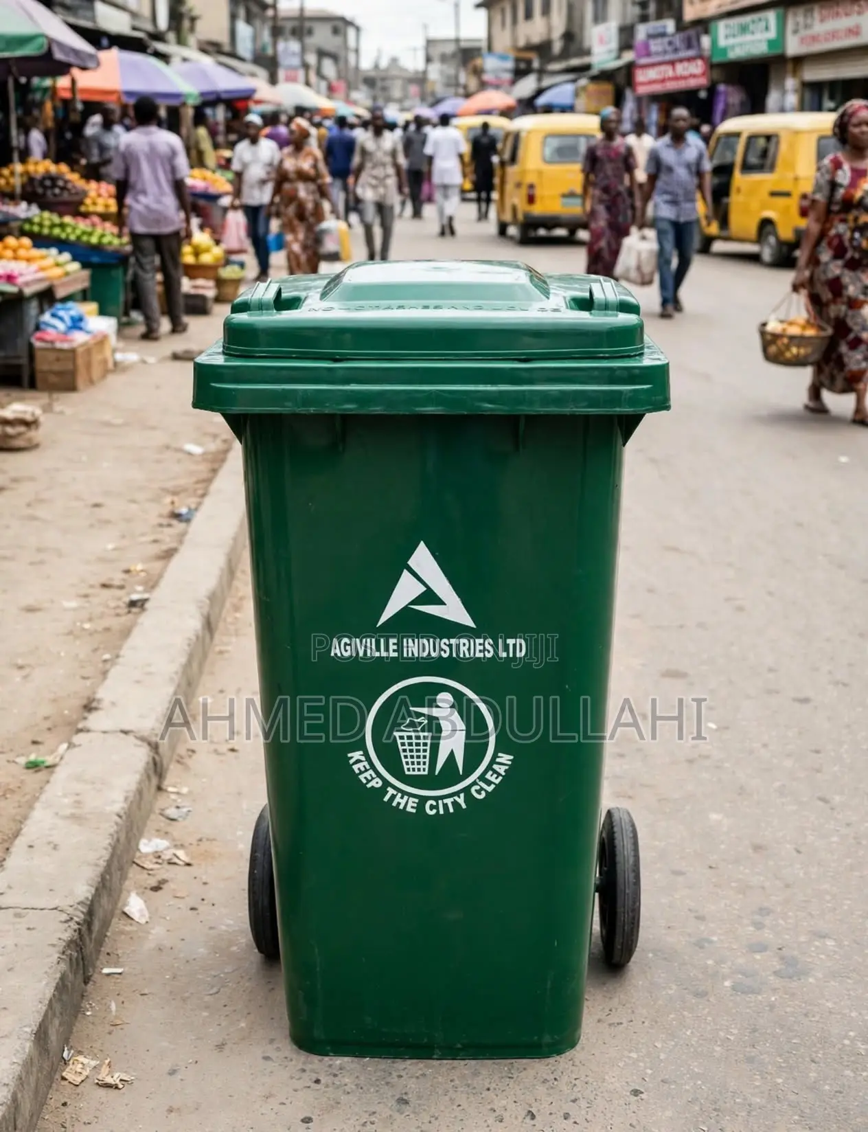 240l Waste Bin / Dust Bin