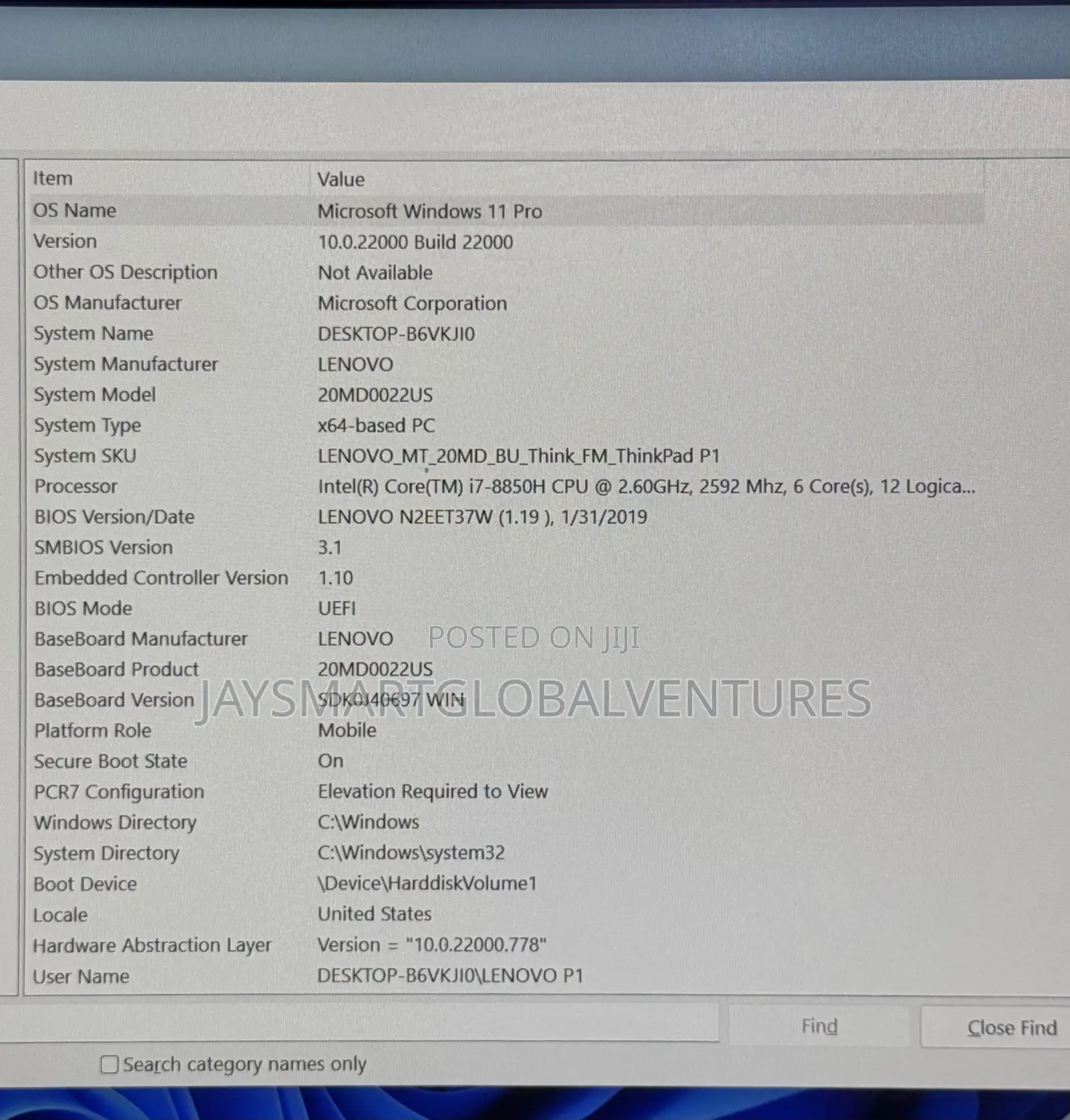 Laptop Lenovo ThinkPad P1 Gen 3 16GB Intel Core i7 SSD 512GB