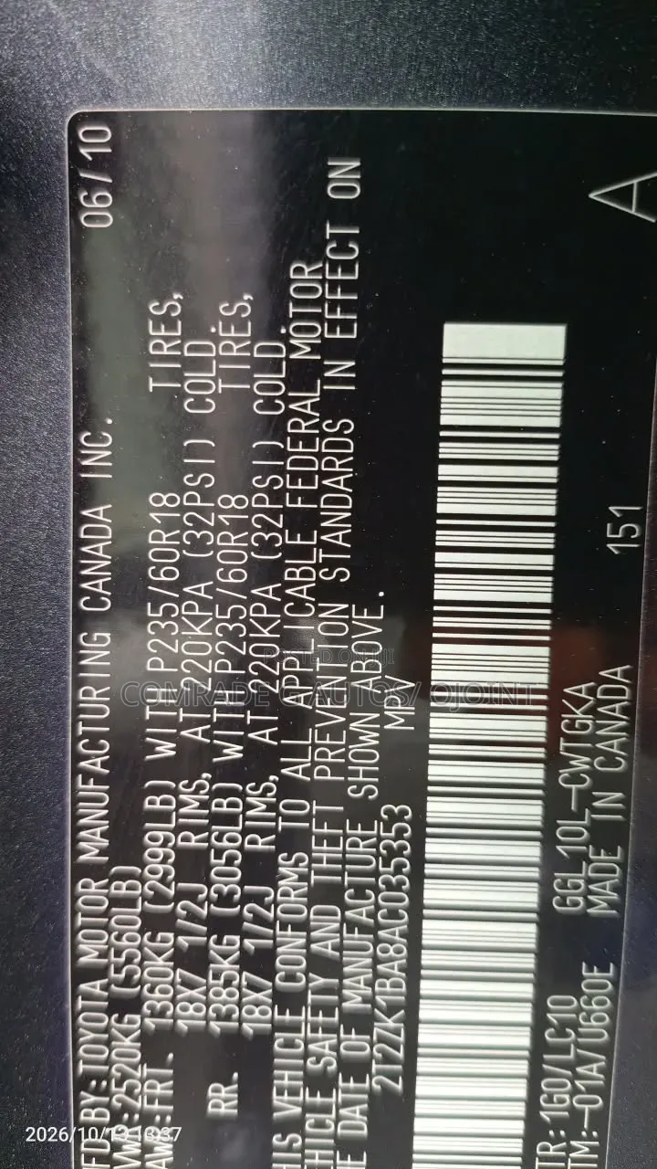 Lexus RX 350 2010 Gray