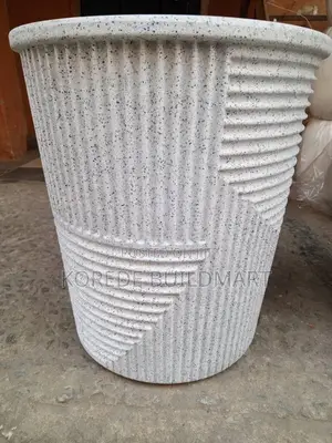 Stone Finish Decorative Flower Planter Pot