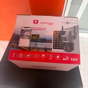 PTZ Dual Lens Solar Security Camera
