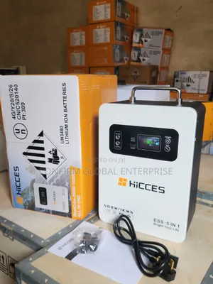 Powerful 1Kwh / 500w Hicces Solar Generator With 2 Solar Panel