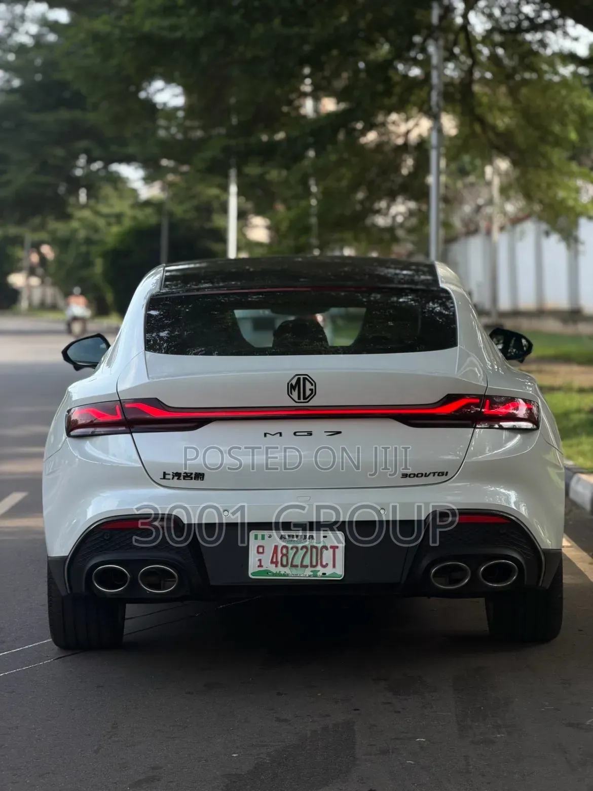 New MG MG7 2025 White