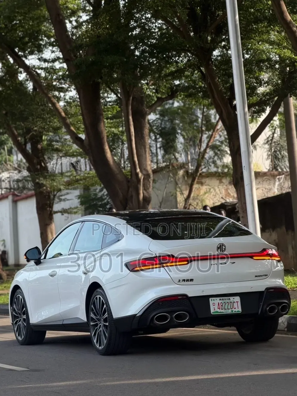 New MG MG7 2025 White