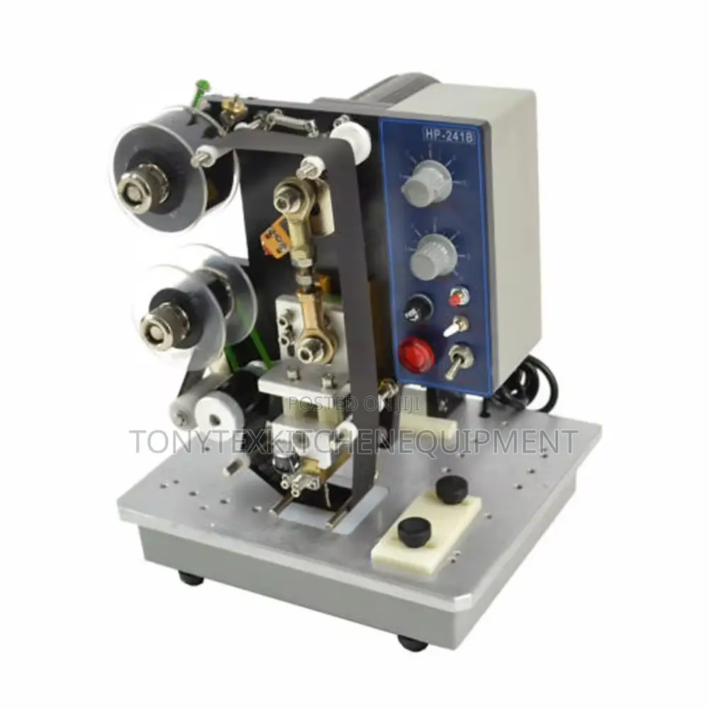 Semi Automatic Date Coding Machine for Bottles, Nylon