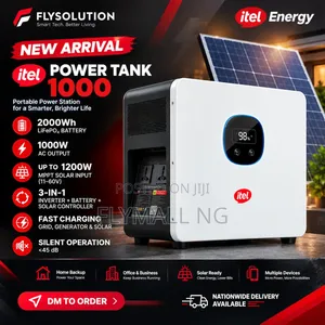 Itel Energy Power Tank 1000 1kVa 1000W 2000Wh AC (Model: iESS-1K20N)