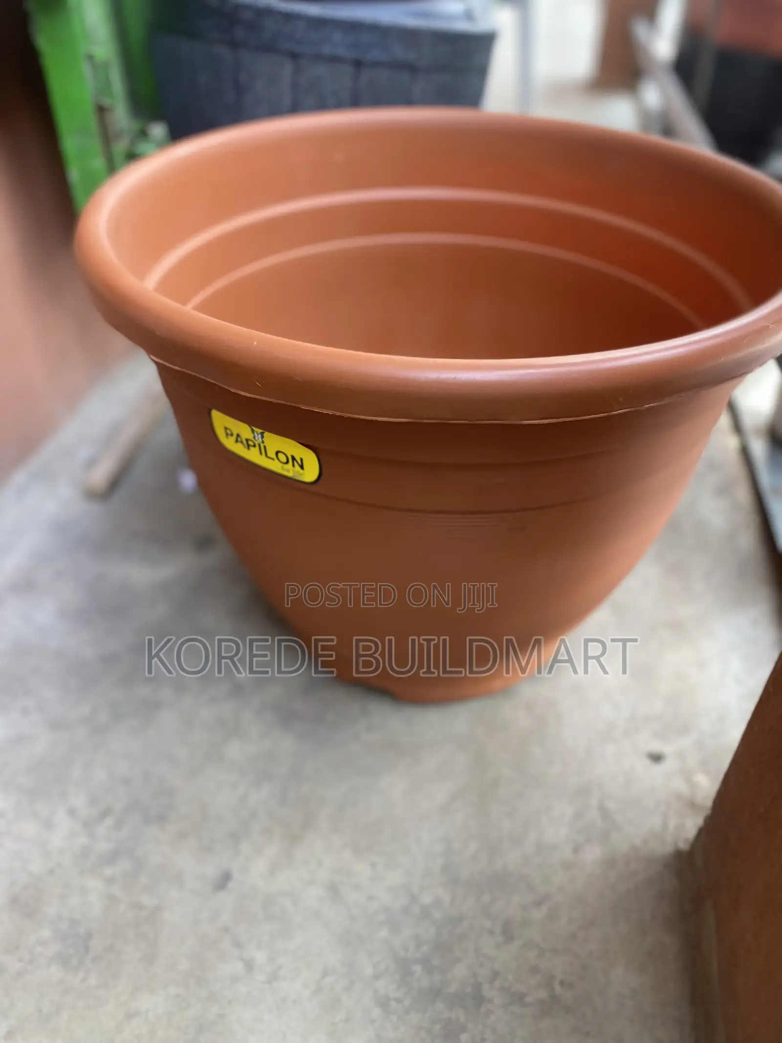Big Size Brown Flower Pot
