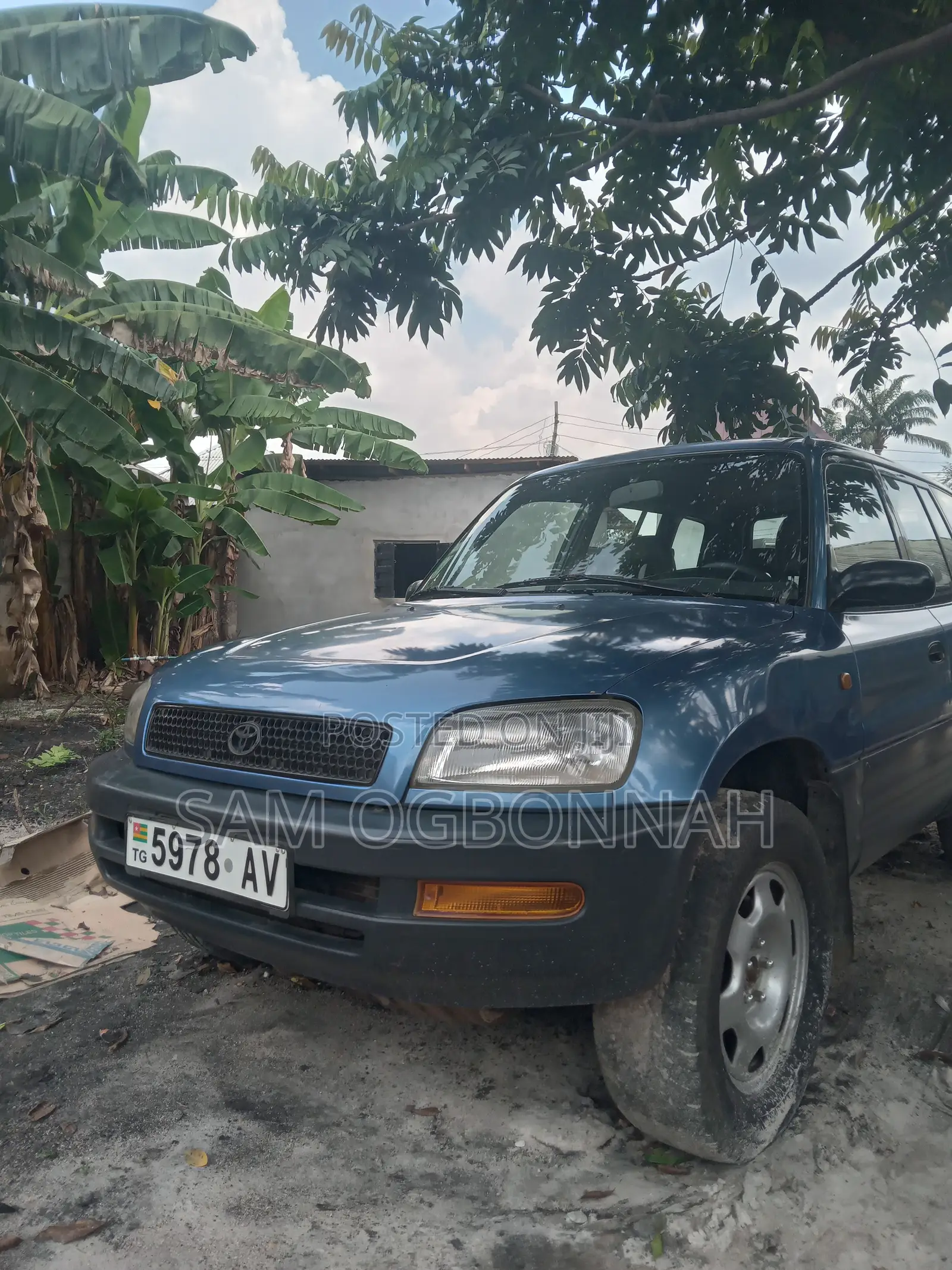 Toyota RAV4 Cabriolet 1998 Blue