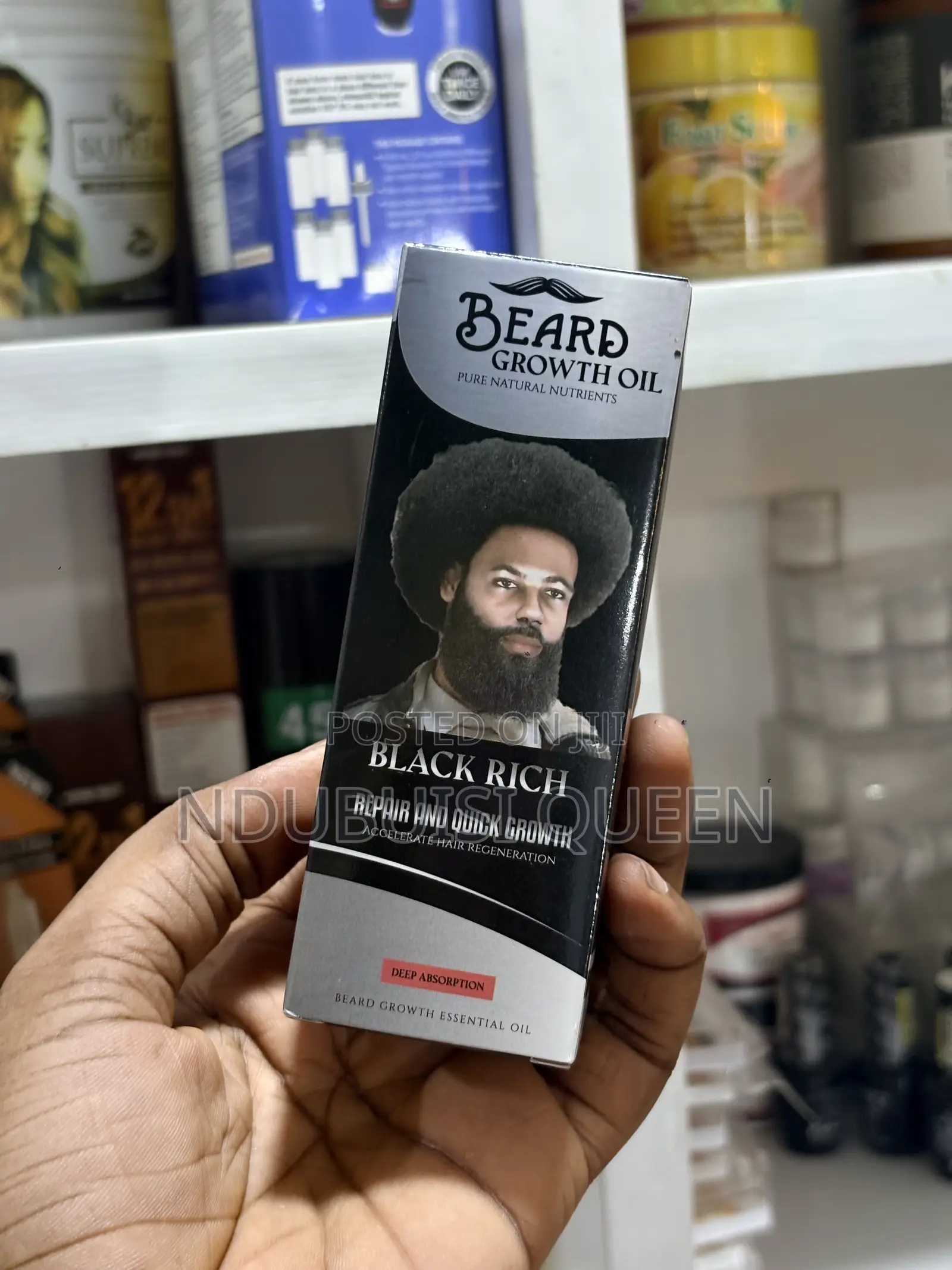 Beard Growth Oil
