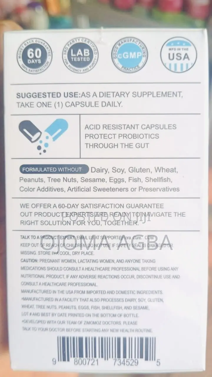 60 Billion Probiotic for Clearer Gut