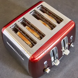 Morphy Richards Venture 4-Slice Red Metallic Toaster