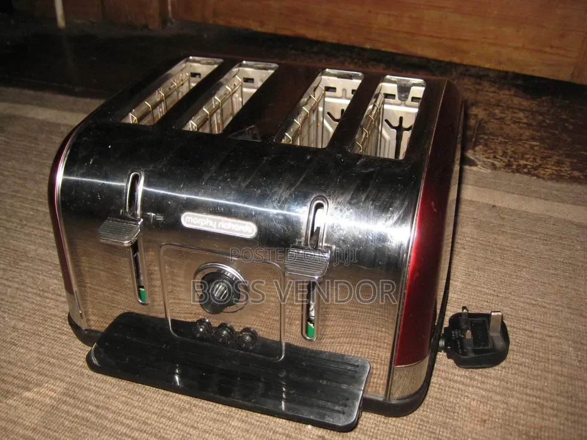 Morphy Richards Venture 4-Slice Red Metallic Toaster