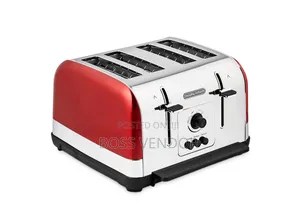 Morphy Richards Venture 4-Slice Red Metallic Toaster