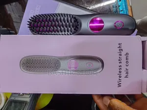 Wireless Hair Straightener Brush