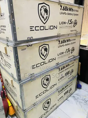 7.68kwh Ecolion Lithium Battery