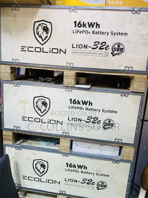 16kwh Ecolion Lithium Battery