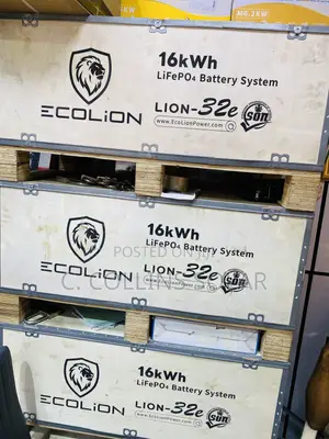 16kwh Ecolion Lithium Battery