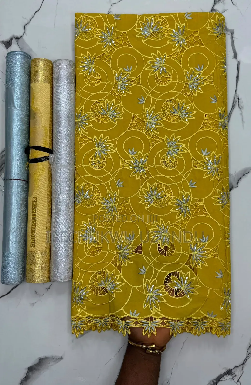 Chiffon Lace With Cord
