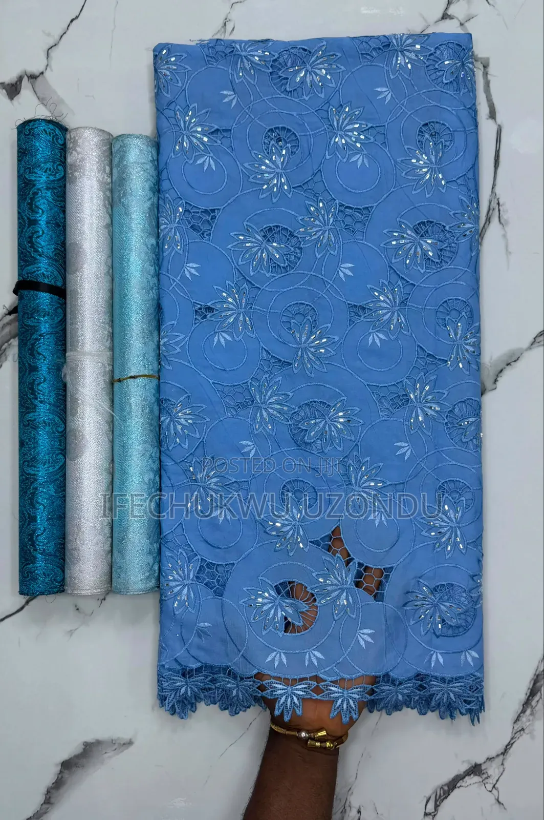 Chiffon Lace With Cord