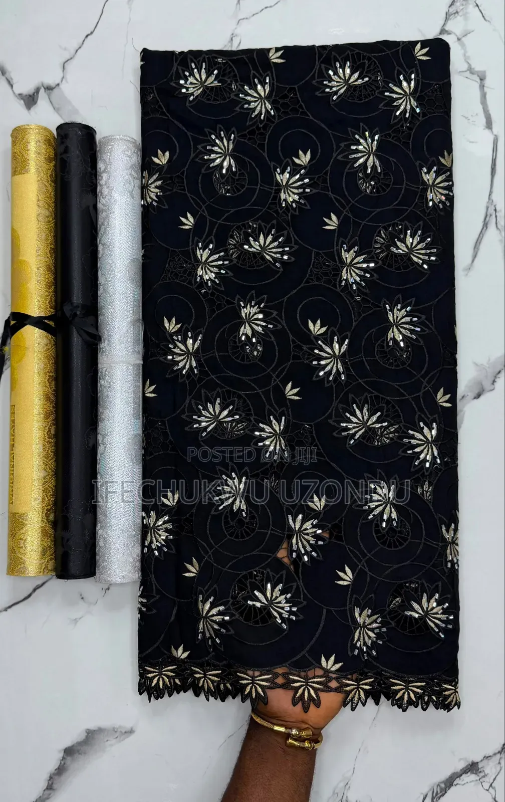 Chiffon Lace With Cord