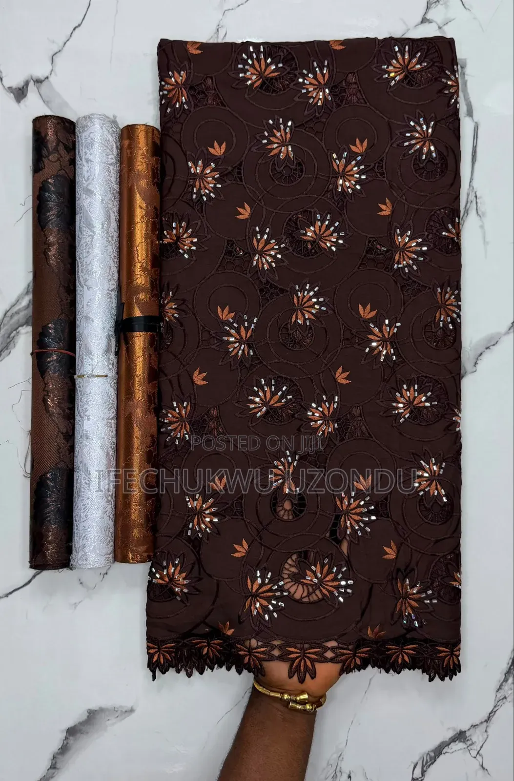 Chiffon Lace With Cord