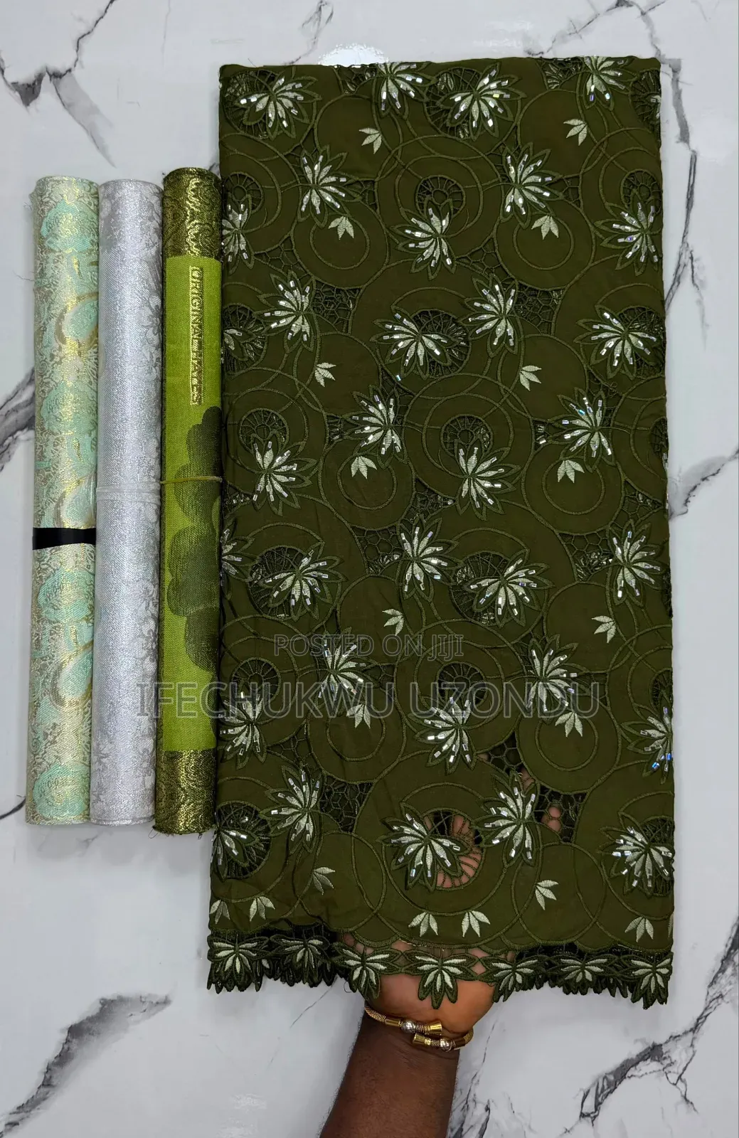 Chiffon Lace With Cord