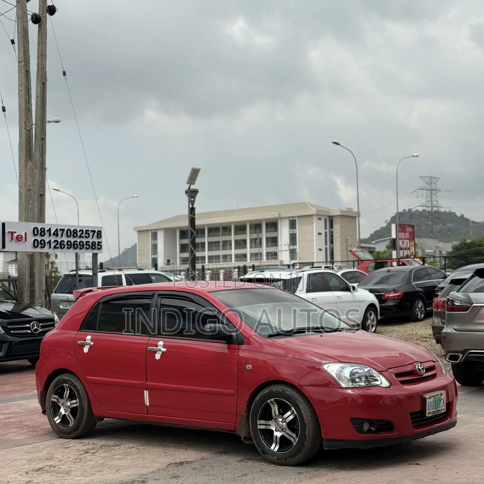 Toyota Corolla 2005 Red