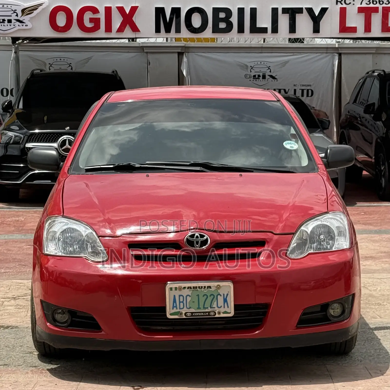 Toyota Corolla 2005 Red