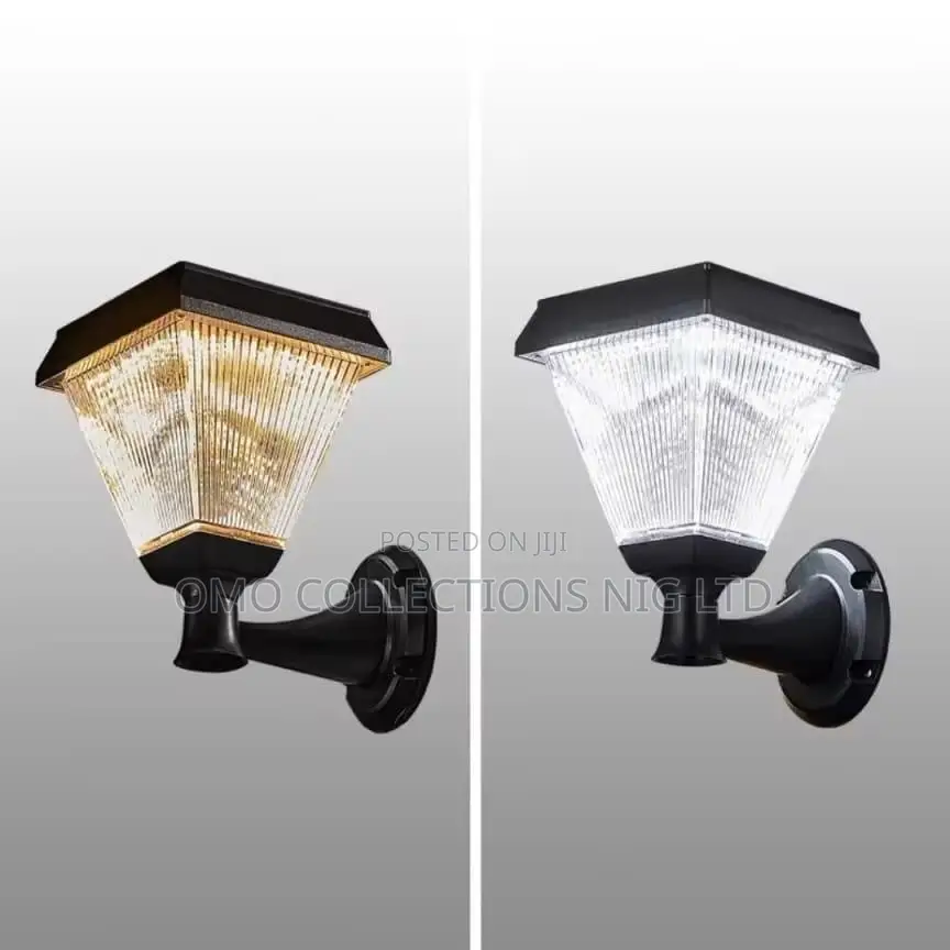 Solar Wall Lights for Outdoor Security, Garden and Home Lighting