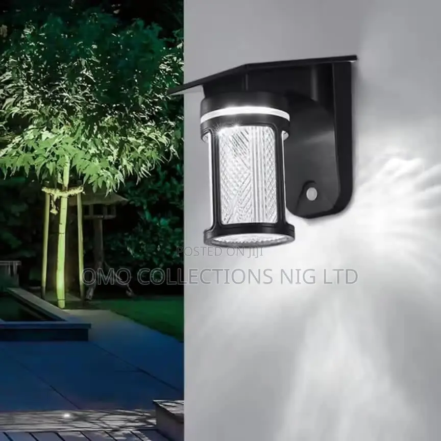 Solar Wall Lights for Outdoor Security, Garden and Home Lighting