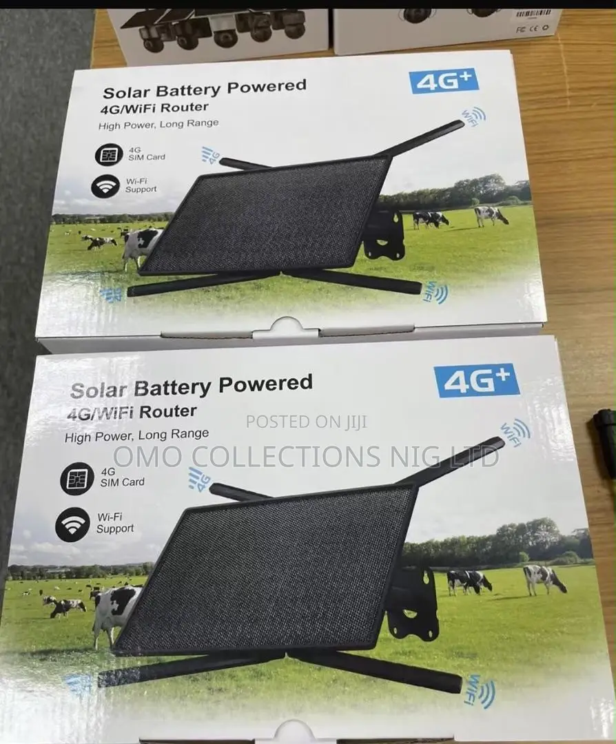 Solar WiFi Router With Portable Wireless Internet Connectivity