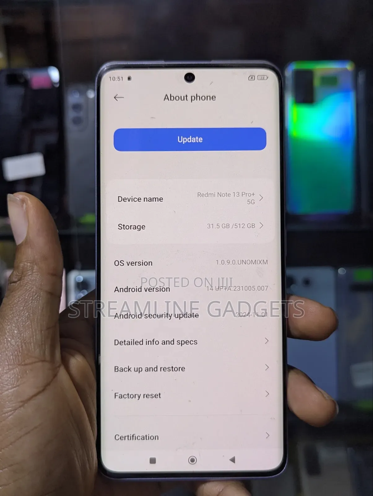 Xiaomi Redmi Note 13 Pro+ 512 GB Red