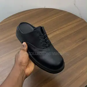 Fcdpleather Mule in Black Brown ** *Size: 40-46*