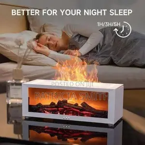 Cozy Flame LED Flame Humidifier and Diffuser