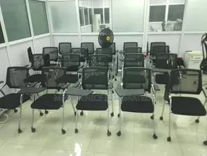 Modern Office Conference Chairs With Writing Tablet