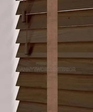 Spiced Walnut Wooden Blind