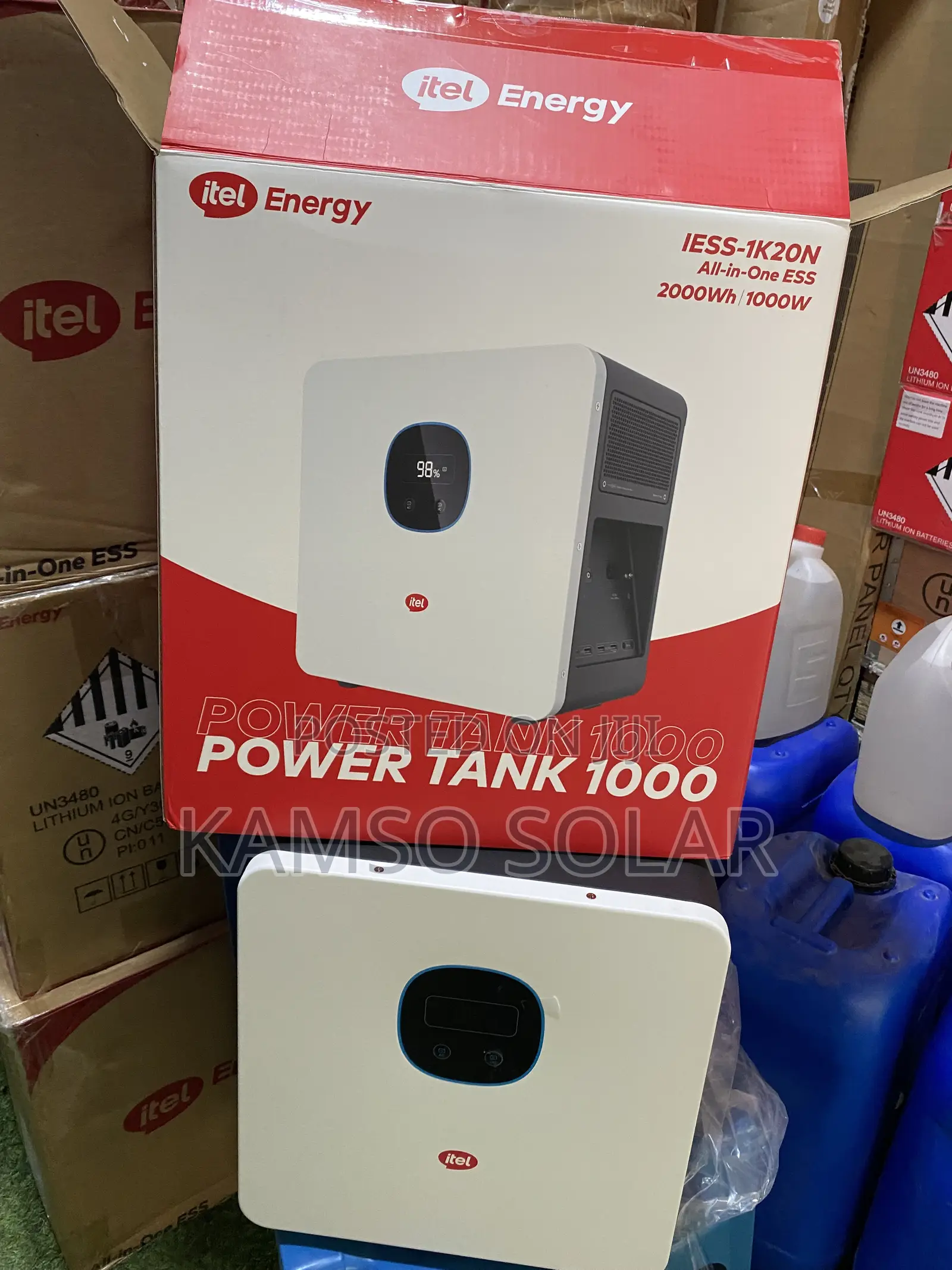 Itel 2kwh 1000W Solar Power Tank
