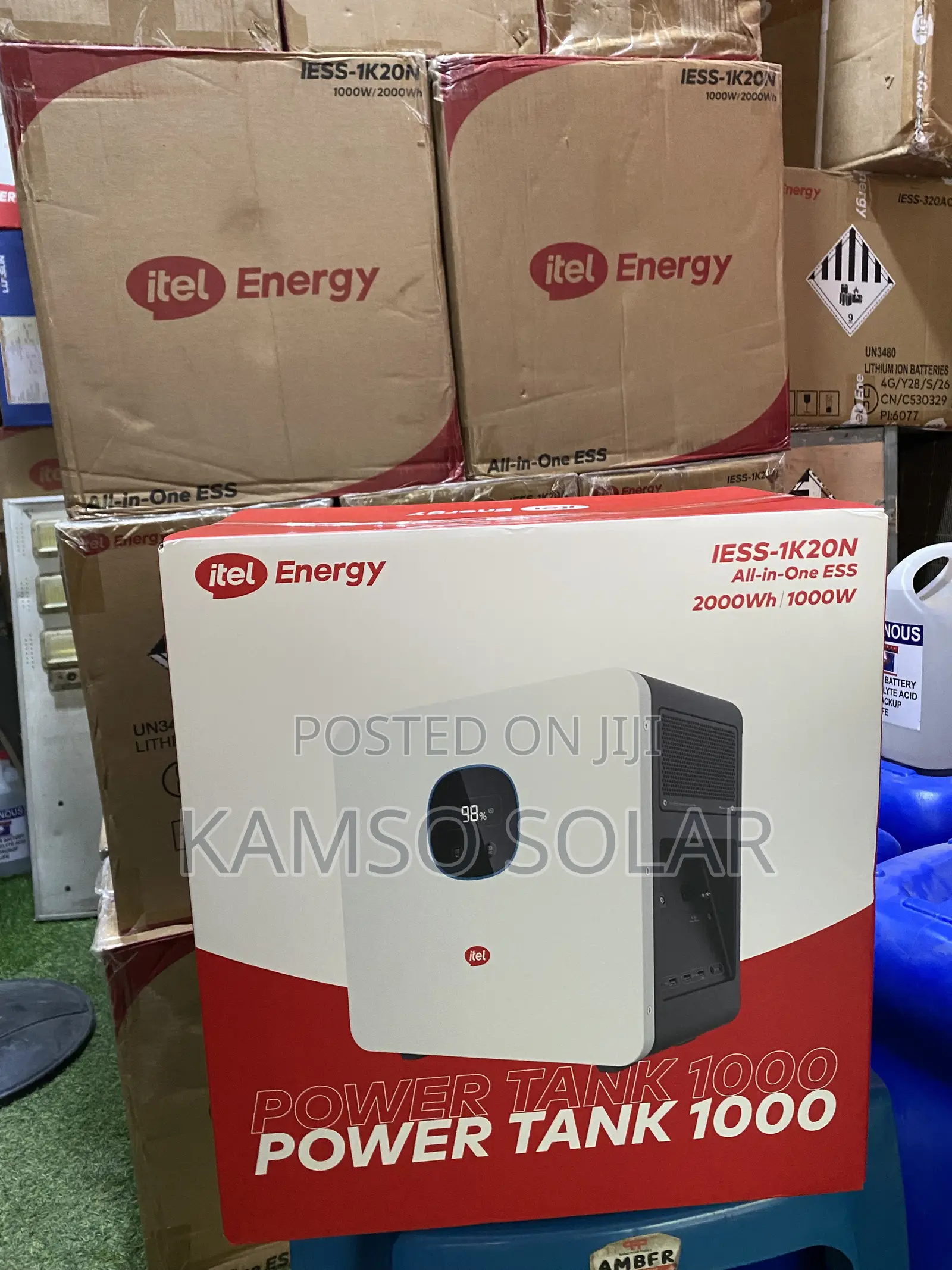 Itel 2kwh 1000W Solar Power Tank