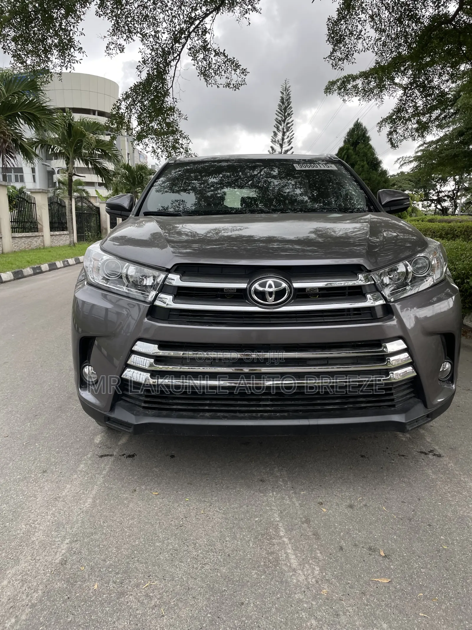 Toyota Highlander 2017 Gray
