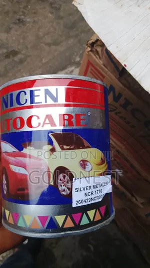 Nicen Autocare Automotive Paint - Black (NCR 807) 1L