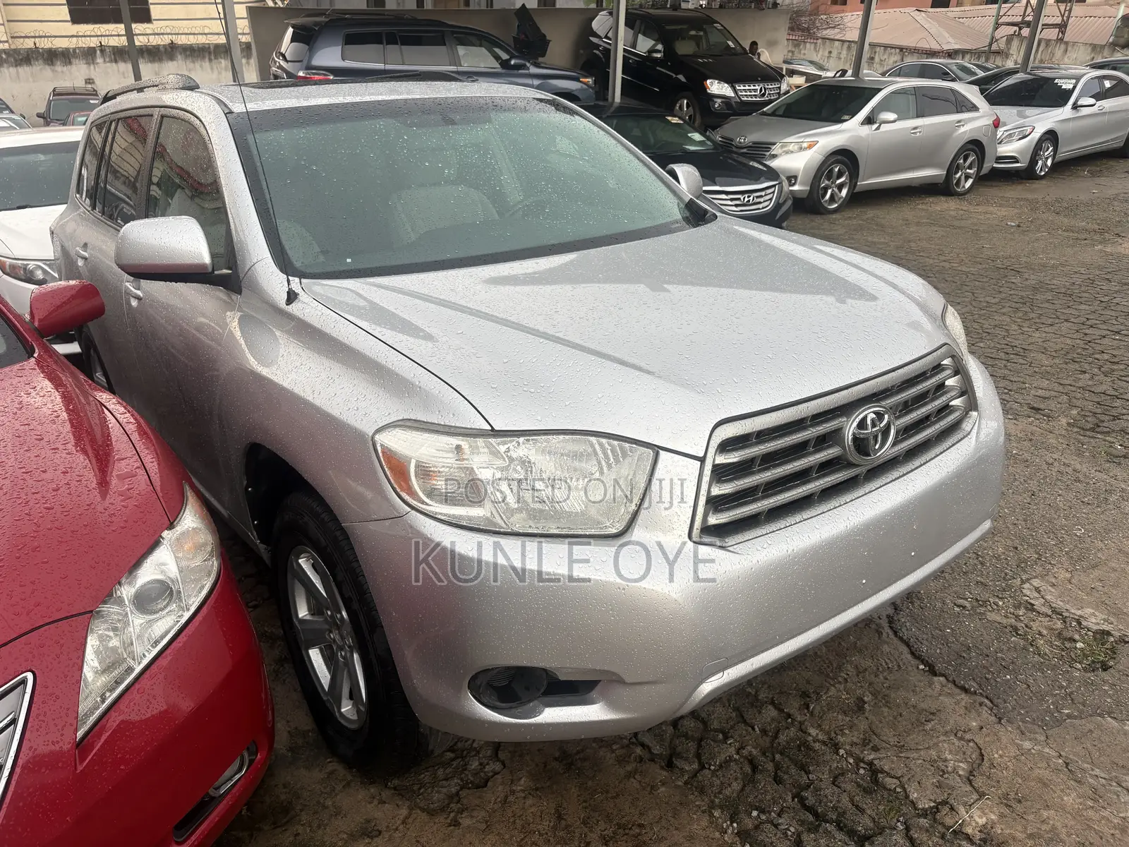 Toyota Highlander V6 2009 Silver