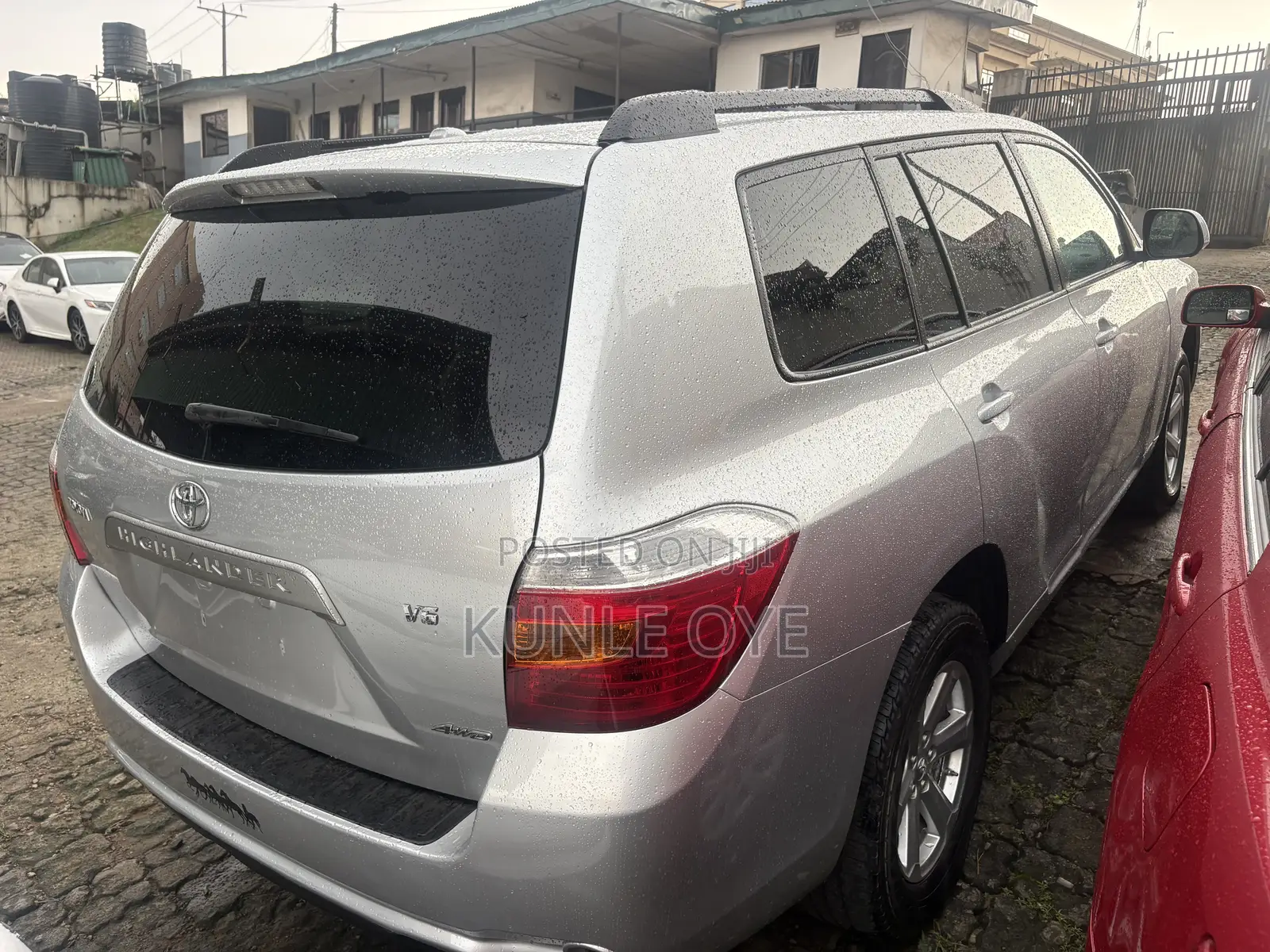Toyota Highlander V6 2009 Silver