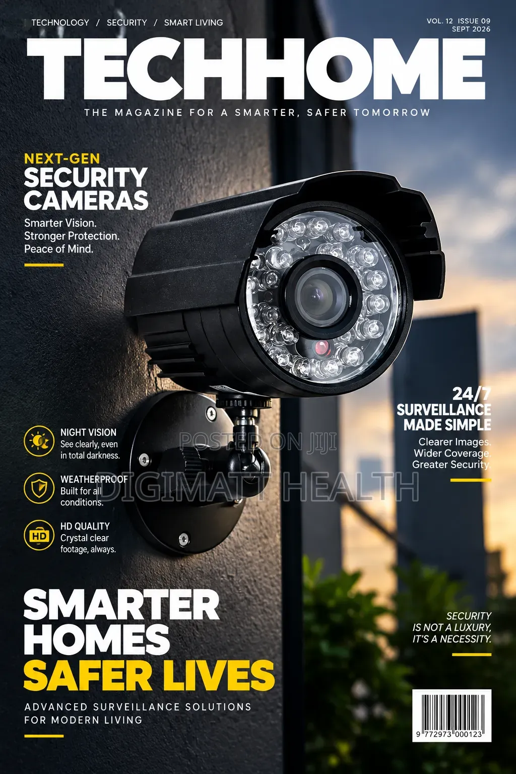 Bullet CCTV Camera 1080P Night Vision Outdoor