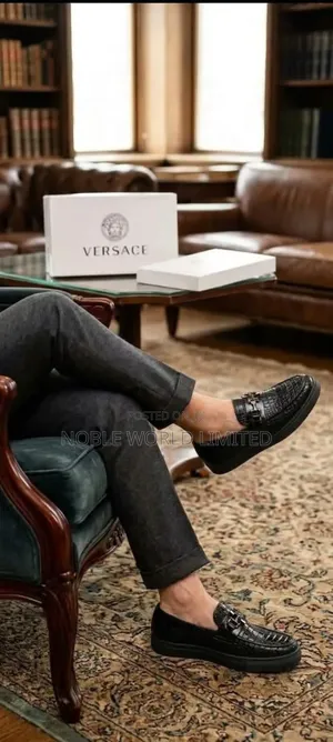 Versace Solid Men's Shoes ABL 6s