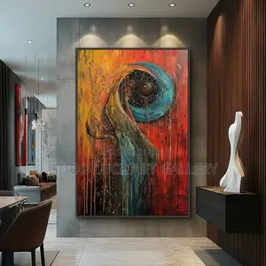 Abstract Oil Canvas Art