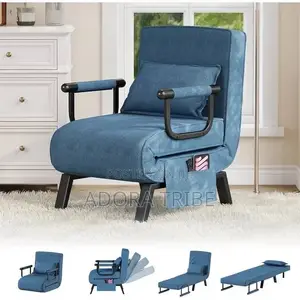 4-in-1 Convertible Sofa Bed - Folding Chair Bed Lounger